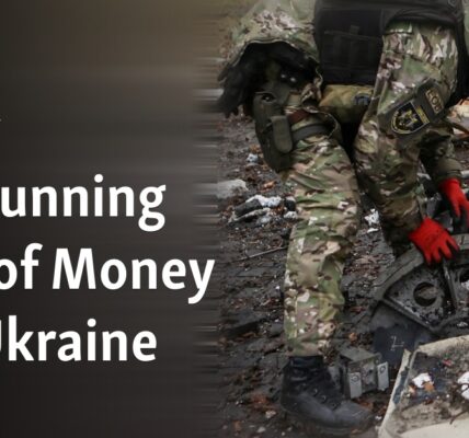 The United States is running low on funds to support Ukraine.