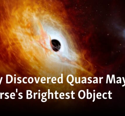 A recently found quasar may possibly be the most luminous entity in the universe.
