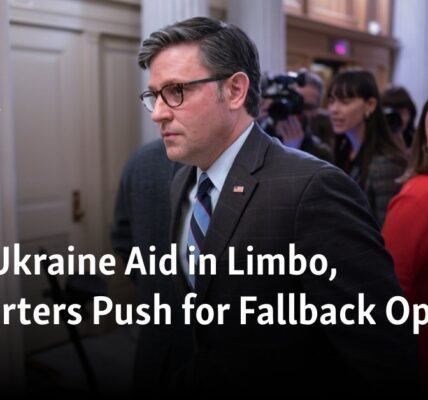 As the fate of aid to Ukraine remains uncertain, advocates are advocating for alternative solutions.