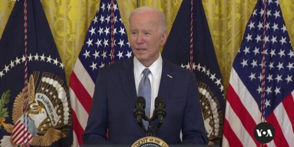 Biden declares 500 additional sanctions against Russia.