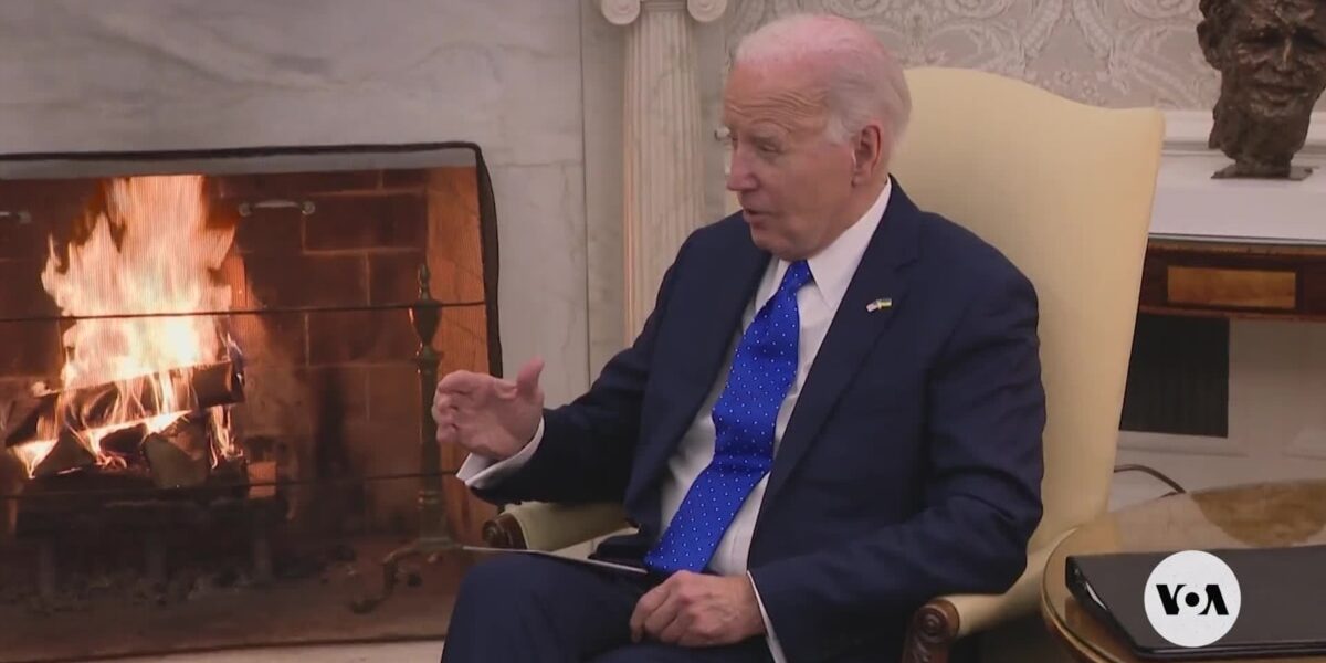 Biden: Neglecting to Fund Ukraine Would Be Nearly Criminal Negligence