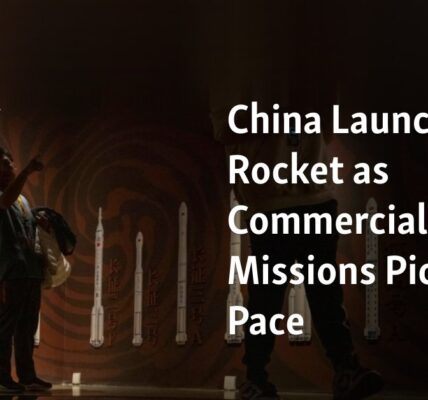 China has successfully launched a rocket, marking an increase in commercial missions.

The successful launch of a rocket by China marks a rise in commercial missions.