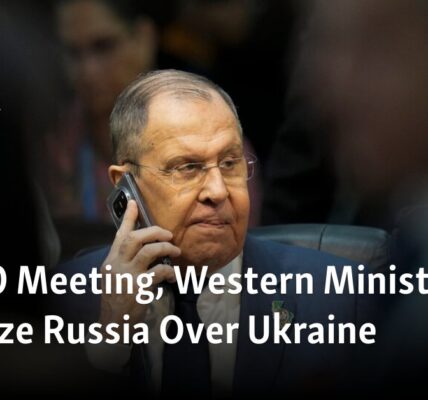 During the G20 Meeting, ministers from Western countries expressed disapproval towards Russia for their actions in Ukraine.