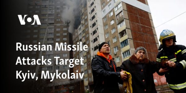 Kyiv and Mykolaiv are the targets of a recent series of missile attacks from Russia.