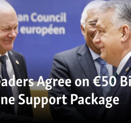 Leaders of the EU have come to a consensus on providing a financial aid package of $54 billion to Ukraine.