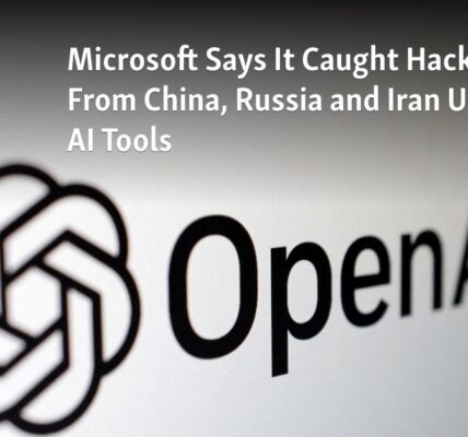 Microsoft has reported detecting hackers from China, Russia, and Iran utilizing their AI technology.