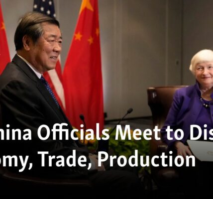 Officials from the US and China have come together to have discussions about the economy, trade, and production.