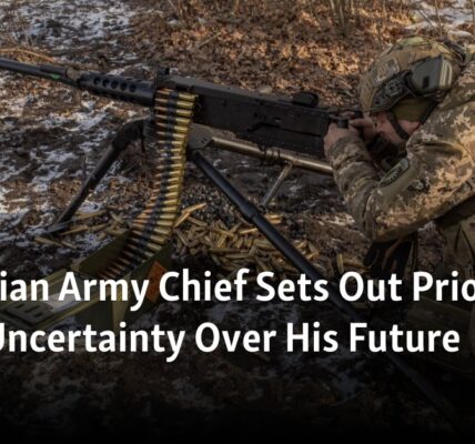 The Chief of the Ukrainian Army outlines his priorities amidst uncertainty surrounding his future.