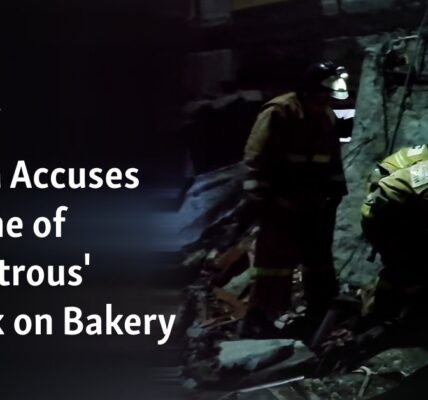 The country of Russia is making claims that Ukraine carried out a "monstrous" assault on a bakery.