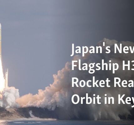 The H3 Rocket, Japan's new flagship rocket, successfully reaches orbit in a significant trial.