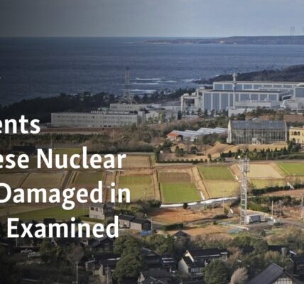The individuals residing near the Japanese nuclear plant affected by the earthquake were examined.