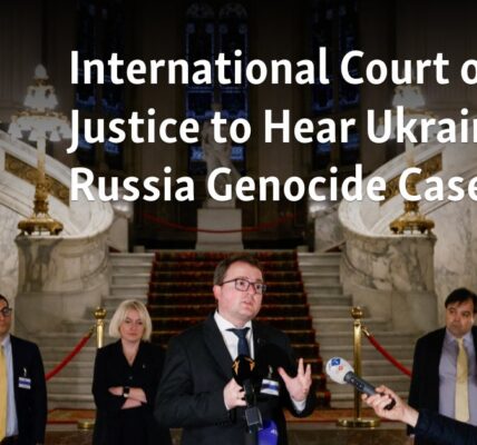 The International Court of Justice will be addressing the case of genocide between Ukraine and Russia.