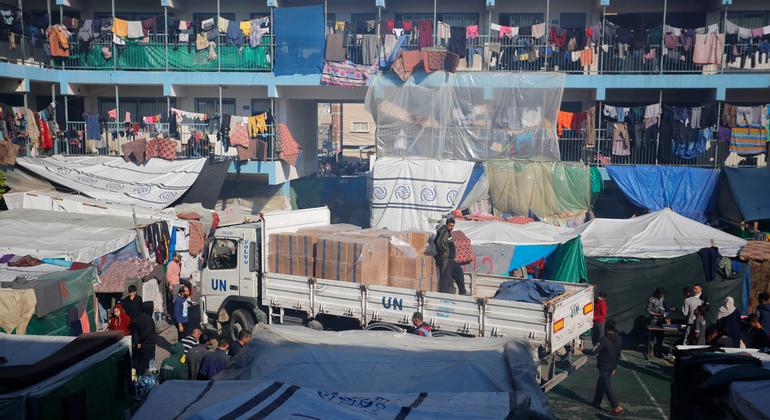 The leading aid official from the UN cautions that inhabitants of Gaza are being continuously threatened by hunger, illness, and mortality.