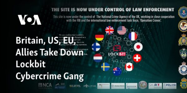 The Lockbit cybercrime gang has been dismantled by Britain, the US, the EU, and their allies.