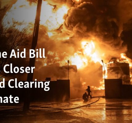 The Ukraine Aid Bill is making progress towards being approved by the US Senate.