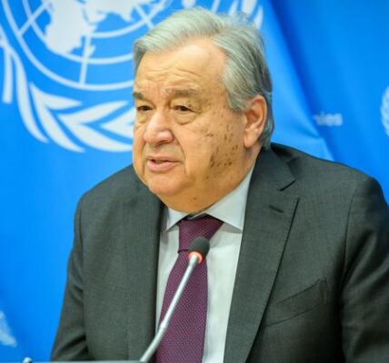 The UN Secretary General states that the people of Gaza are without homes and without hope.