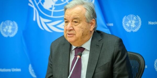 The UN Secretary General states that the people of Gaza are without homes and without hope.