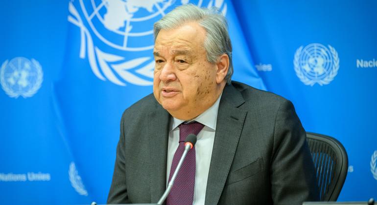 The UN Secretary General states that the people of Gaza are without homes and without hope.