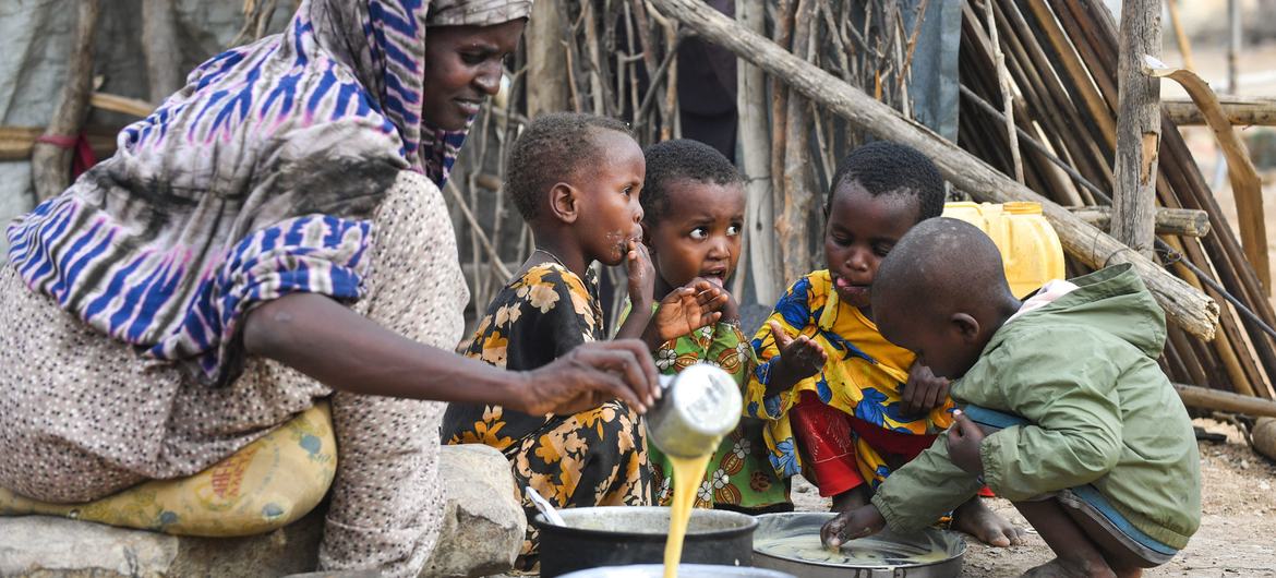 The United Nations food agency is increasing its shipments in response to the deteriorating food situation in Ethiopia.