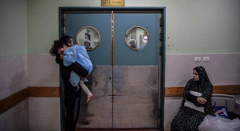 The United Nations health agency raises concerns about ongoing assaults on healthcare in Gaza.