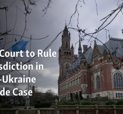 The World Court will make a decision on whether it has the authority to proceed with a case regarding alleged genocide between Russia and Ukraine.