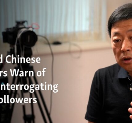 Two Chinese bloggers in exile issue a warning about their followers being interrogated by the police.