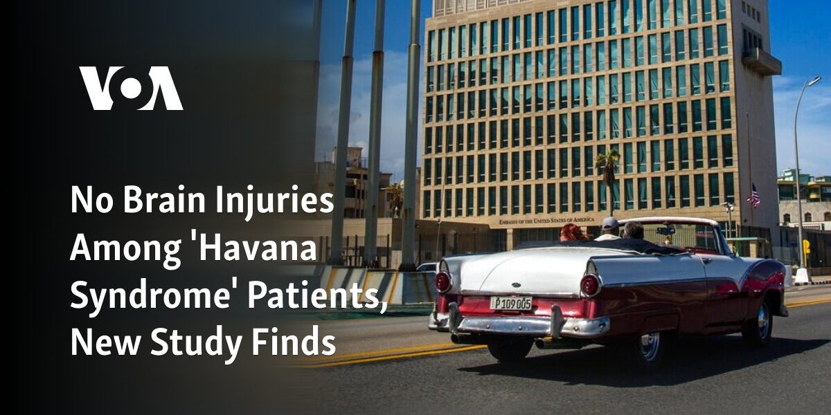 A recent investigation discovered that there were no cases of brain injuries among individuals suffering from 'Havana Syndrome'.