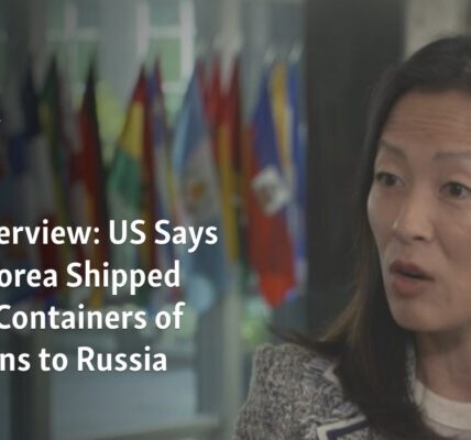 According to a recent VOA interview, the United States stated that North Korea has sent 10,000 containers of munitions to Russia.