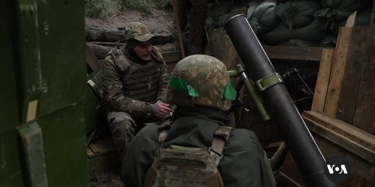 Ammunition depleting on the front lines of Ukraine.