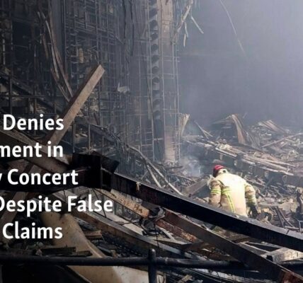 Despite false accusations from Russia, Ukraine denies any involvement in the attack at the Moscow concert.