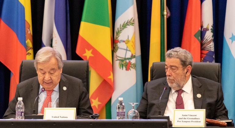 Guterres calls on regional leaders to back Haiti in statement.