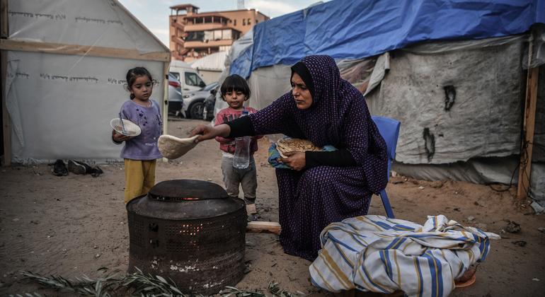 Imminent famine in the northern area of Gaza is a disaster that has been completely caused by humans, according to Guterres.