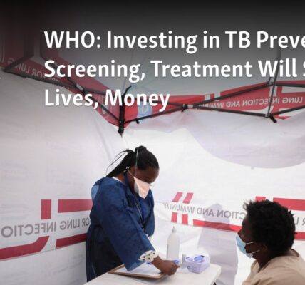 Investing in measures to prevent, screen, and treat tuberculosis can lead to saving both lives and money.