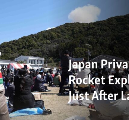 Private Japanese Rocket Fails During Launch Attempt.