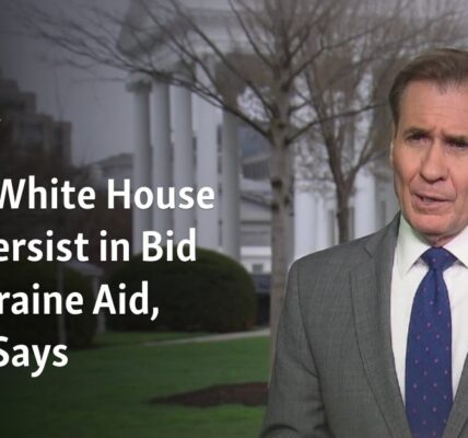 Q&A: White House Will Persist in Bid for Ukraine Aid, Kirby Says