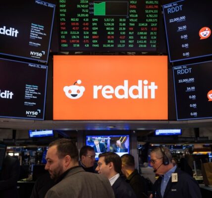 Reddit had a 55% increase during its debut on Wall Street as the self-proclaimed "Front Page of the Internet."