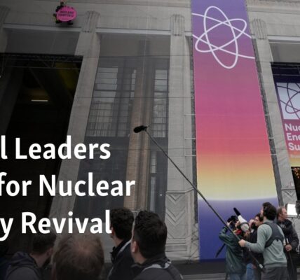 Several prominent world leaders are advocating for a resurgence in the use of nuclear energy.

Prominent leaders from around the globe are pushing for a revival in the implementation of nuclear power.