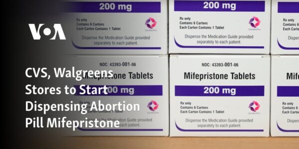 Starting soon, CVS and Walgreens local shops will begin offering the abortion medication known as Mifepristone.
