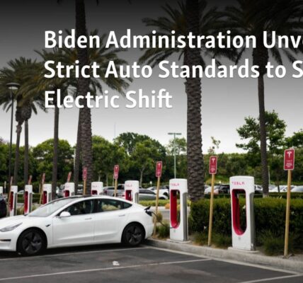 The Biden administration has introduced stringent automobile regulations in order to accelerate the transition to electric vehicles.