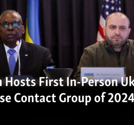The city of Austin is hosting the initial face-to-face meeting of the Ukraine Defense Contact Group for the year 2024.