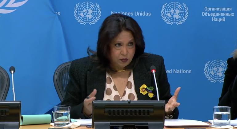 The UN Special Representative reports that there is 'substantial and convincing evidence' that hostages in Gaza have been victims of sexual violence.