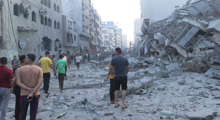 The United Nations High Commissioner for Human Rights cautions that the conflict in Gaza could potentially contribute to a larger crisis in the Middle East.