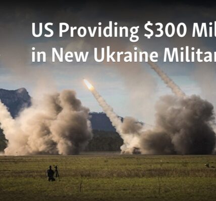 The United States is allocating an additional $300 million for military aid in Ukraine.