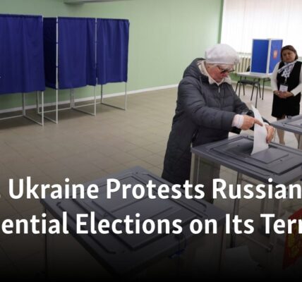 Ukraine objects to the Russian presidential elections taking place on its territory at the United Nations.