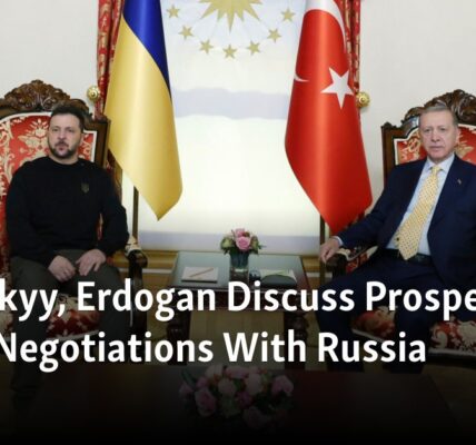 Zelenskyy, Erdogan Discuss Prospective Peace Negotiations With Russia
