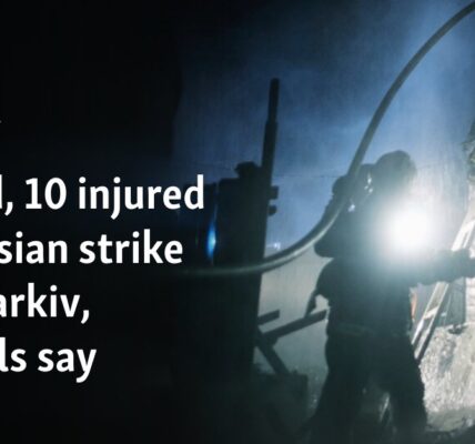 6 dead, 10 injured in Russian strike on Kharkiv, officials say