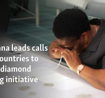 Botswana leads calls on G7 countries to review diamond tracking initiative