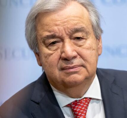 Guterres condemns Iran’s attack on Israel, calls for immediate end to hostilities