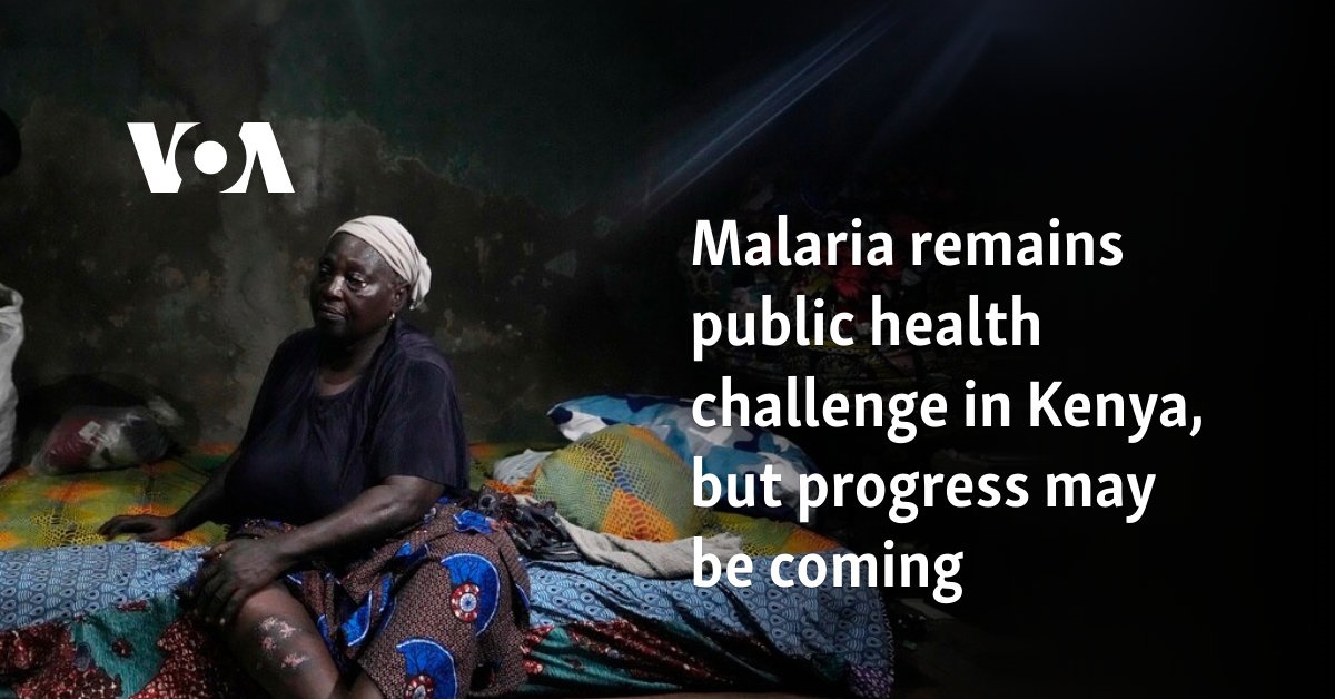 Malaria remains public health challenge in Kenya, but progress may be coming
