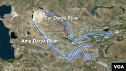 Melting glaciers, drying sea highlight Central Asia’s water woes